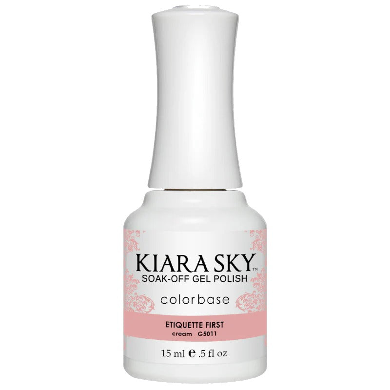 Kiara Sky All-in-One Gel Polish G5011 Etiquette First