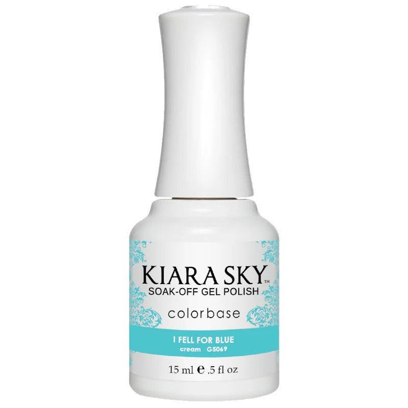 Kiara Sky All-in-One Gel Polish G5069 I Fell for Blue 0.5 oz