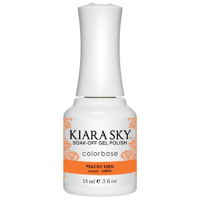 Kiara Sky All-in-One Gel Polish G5090 Peachy Keen 0.5 oz
