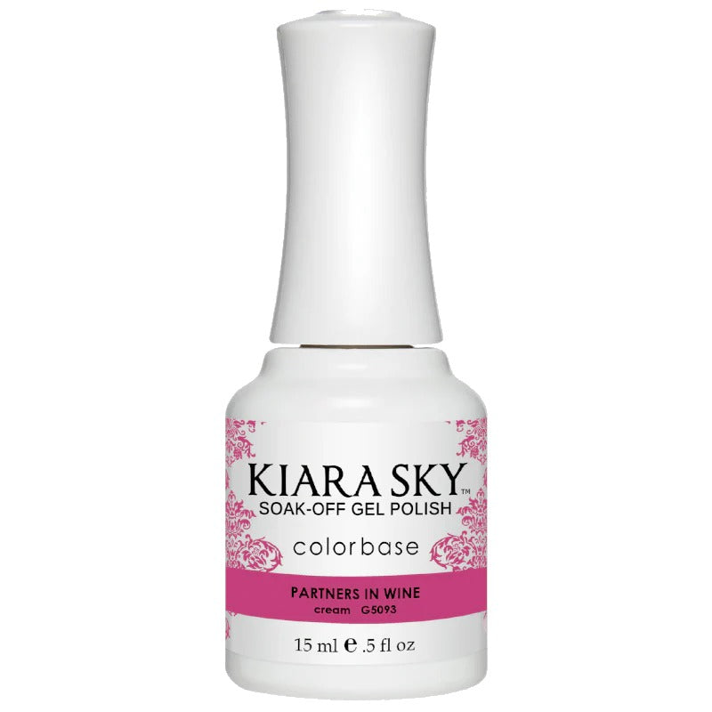 Kiara Sky All-in-One Gel Polish G5093 Partners in Wine 0.5 oz
