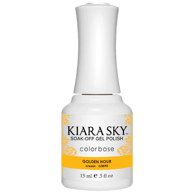 Kiara Sky All-in-One Gel Polish G5095 Golden Hour 0.5 oz