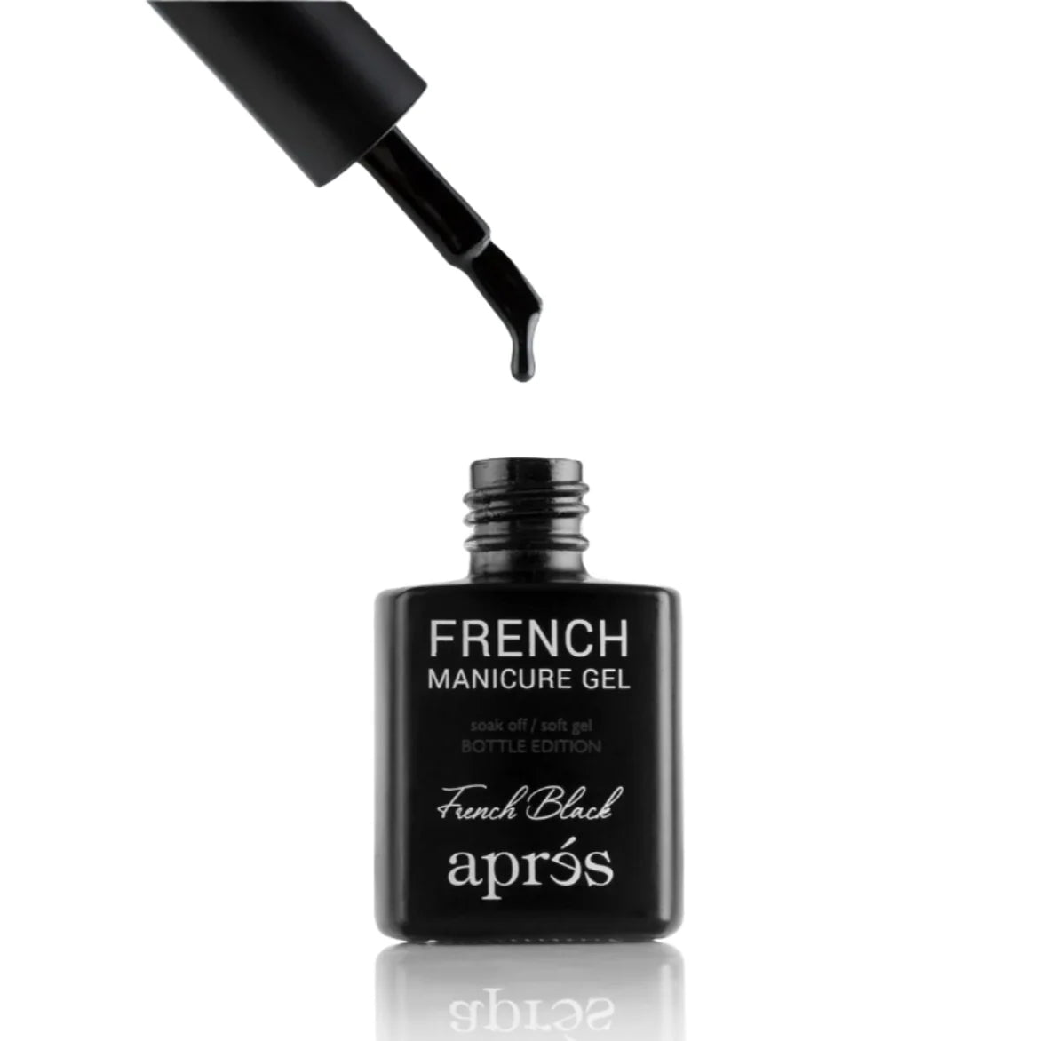 Aprés French Manicure Gel 0.5oz/15ml - French Black