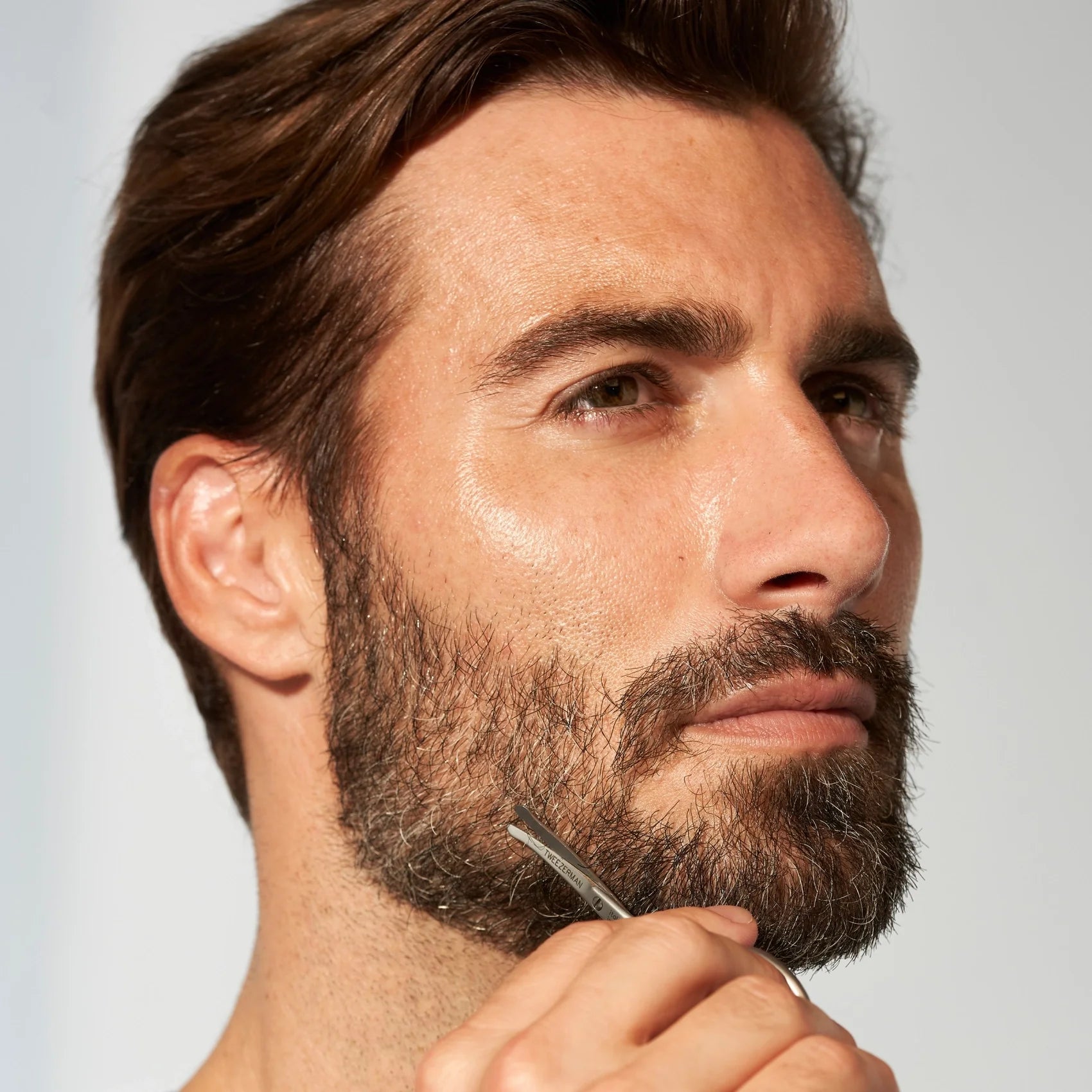 Tweezerman 2902-P Stainless Steel Facial Hair Scissors