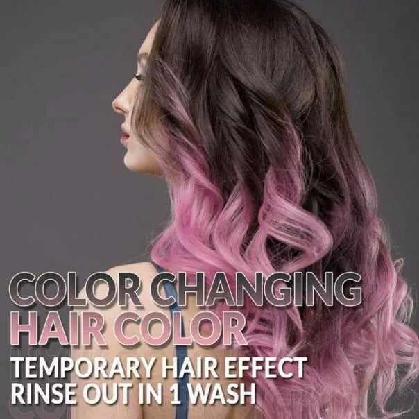 Punky Colour "Mood Switch" Heat Activated Hair Color Change: Orange to Yellow