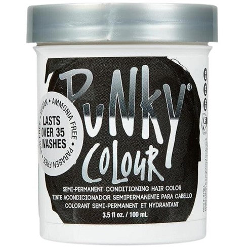 Punky Colour Semi Permanent Hair Color - Ebony 3.5 oz - BUY ONE GET ONE FREE