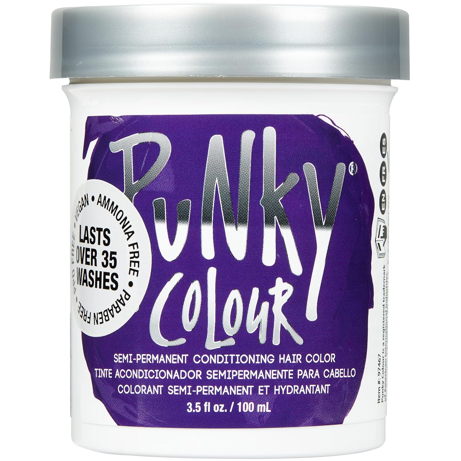 Punky Colour Semi Permanent Hair Color - Plum 3.5 oz - BUY ONE GET ONE FREE