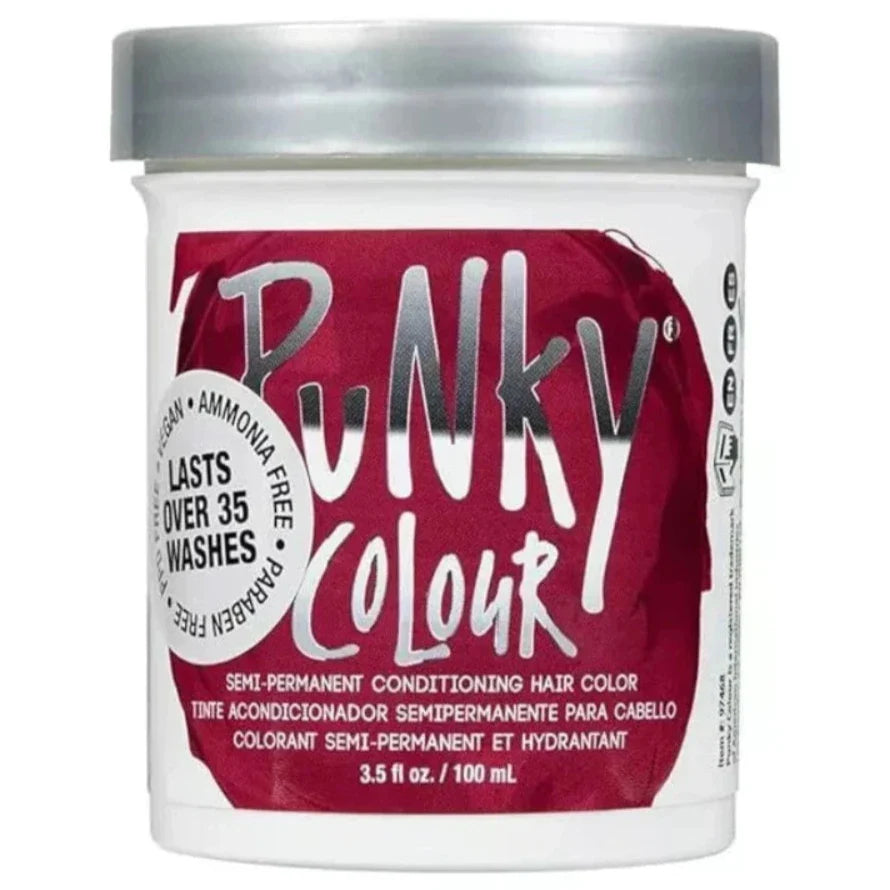 Punky Colour Semi Permanent Hair Color - Poppy Red 3.5 oz - BUY ONE GET ONE FREE
