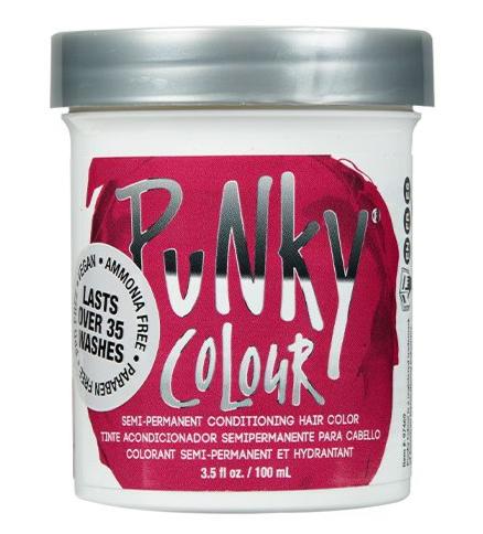 Punky Colour Semi Permanent Hair Color - Rose Red 3.5 oz - BUY ONE GET ONE FREE