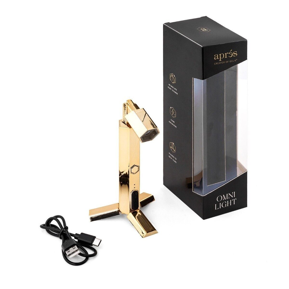 Aprés Gel-X Omni Light Gold