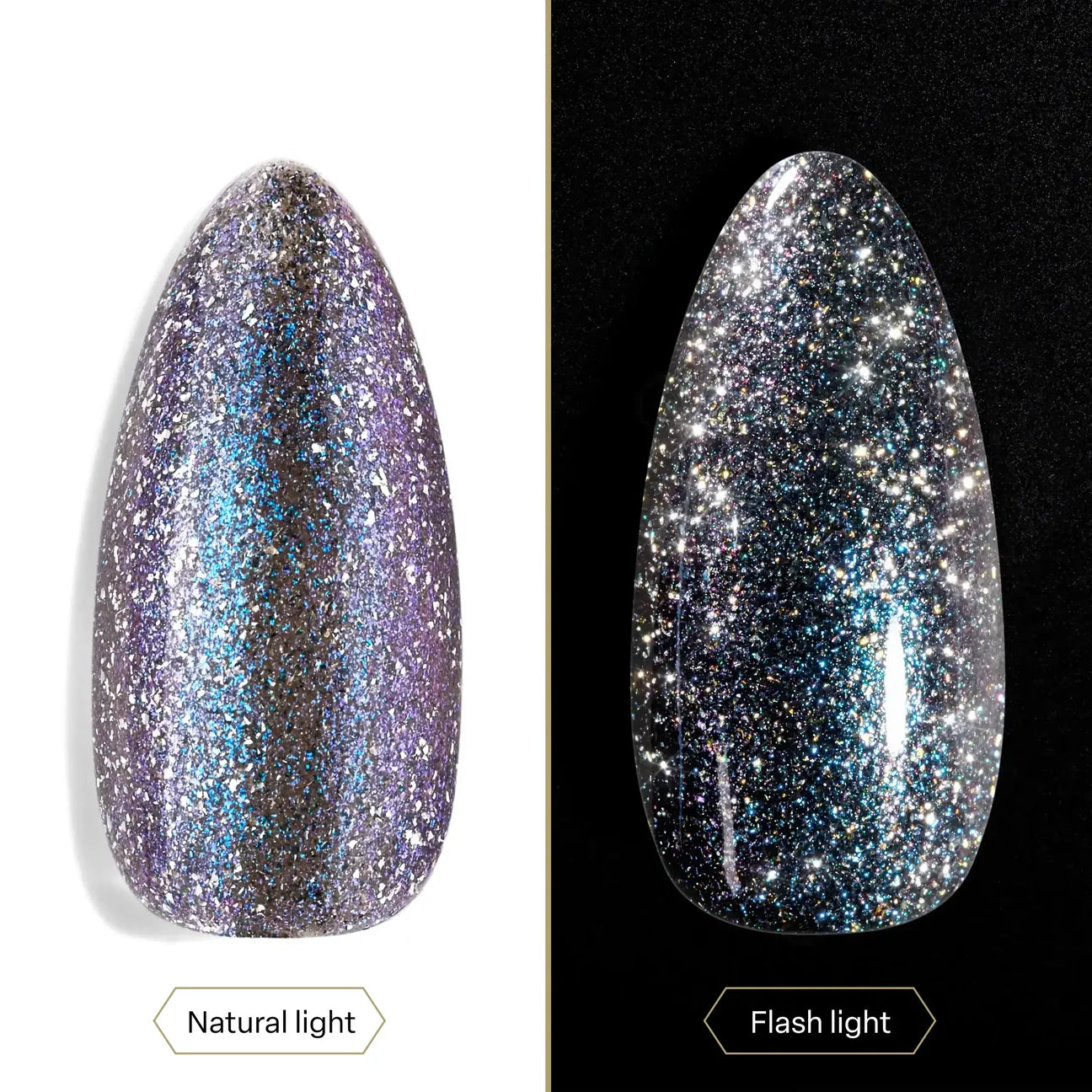 Aprés Astral Gel Shimmery Cat Eye - CE07 Dark Night