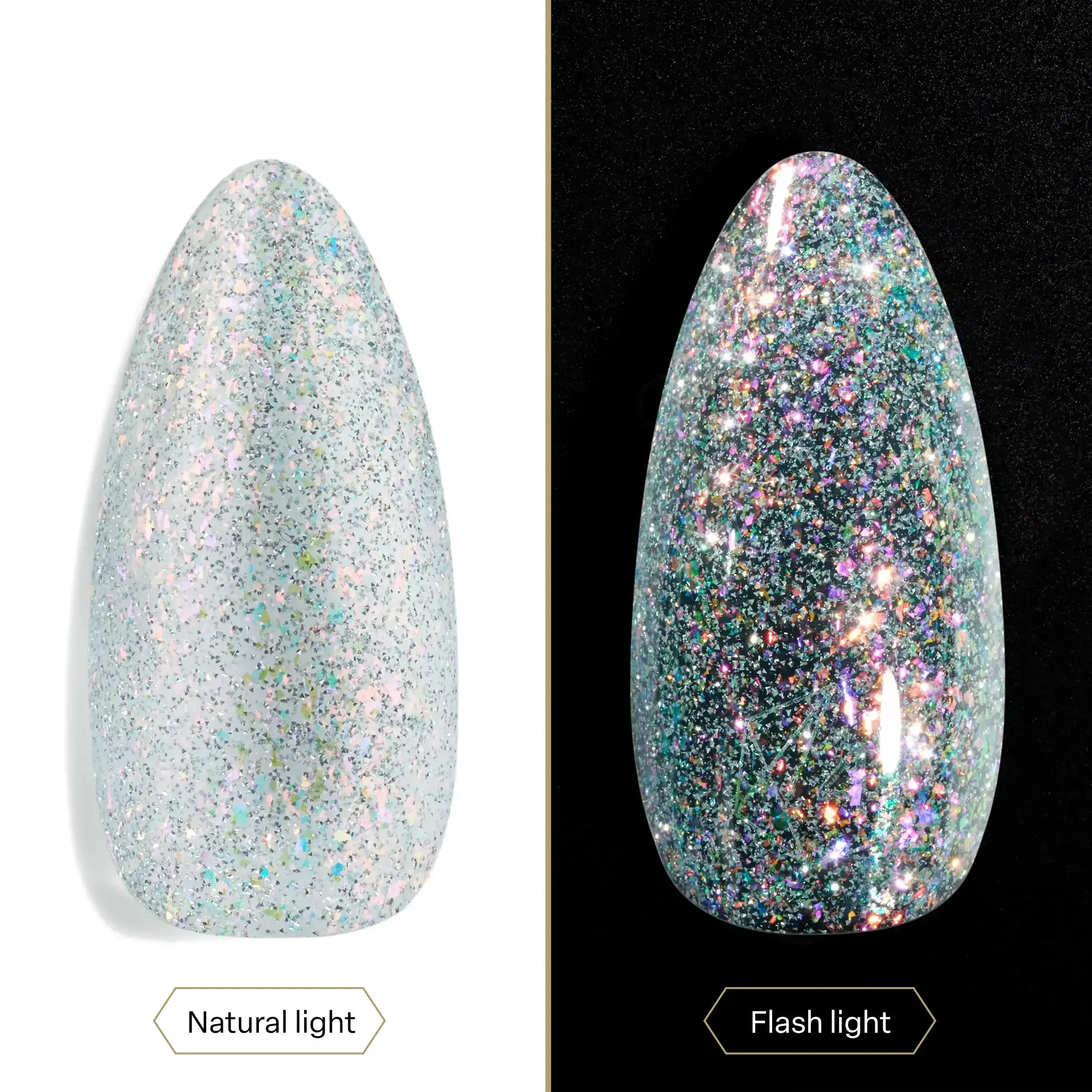Aprés Astral Gel Polish Flash Glitter - FG01 Wakey Reiki