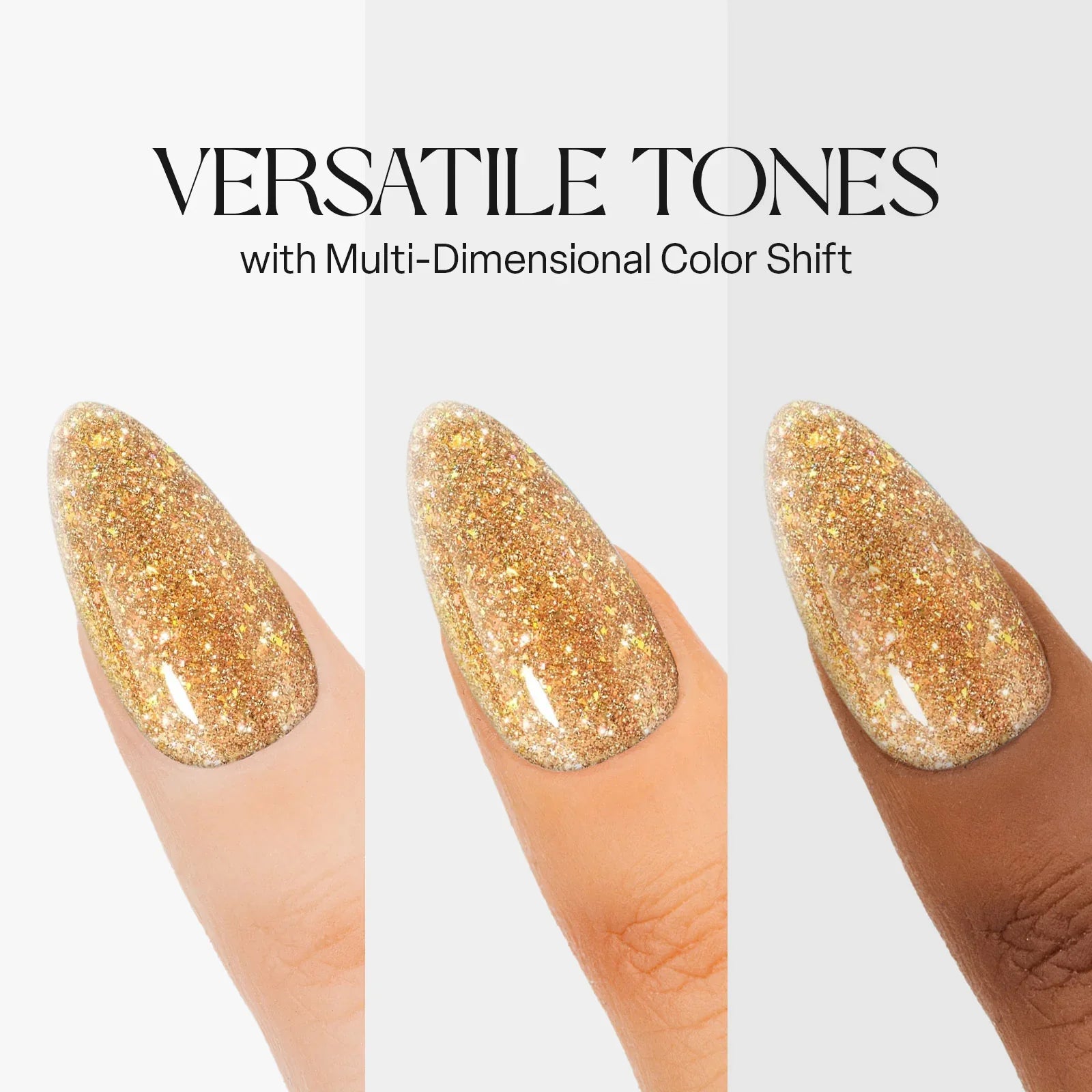 Aprés Astral Gel Polish Flash Glitter - FG03 Thats My Twin Flame