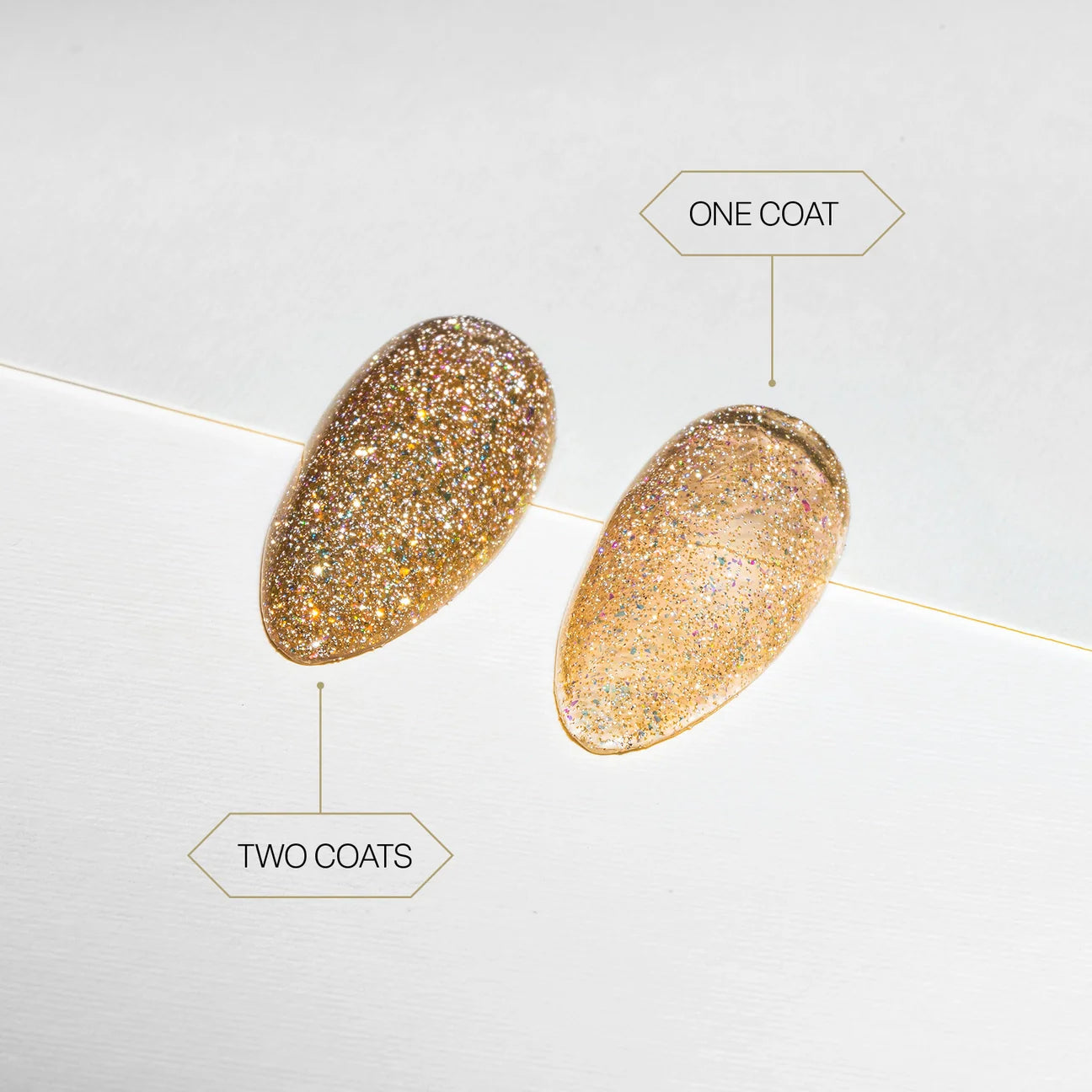 Aprés Astral Gel Polish Flash Glitter - FG03 Thats My Twin Flame