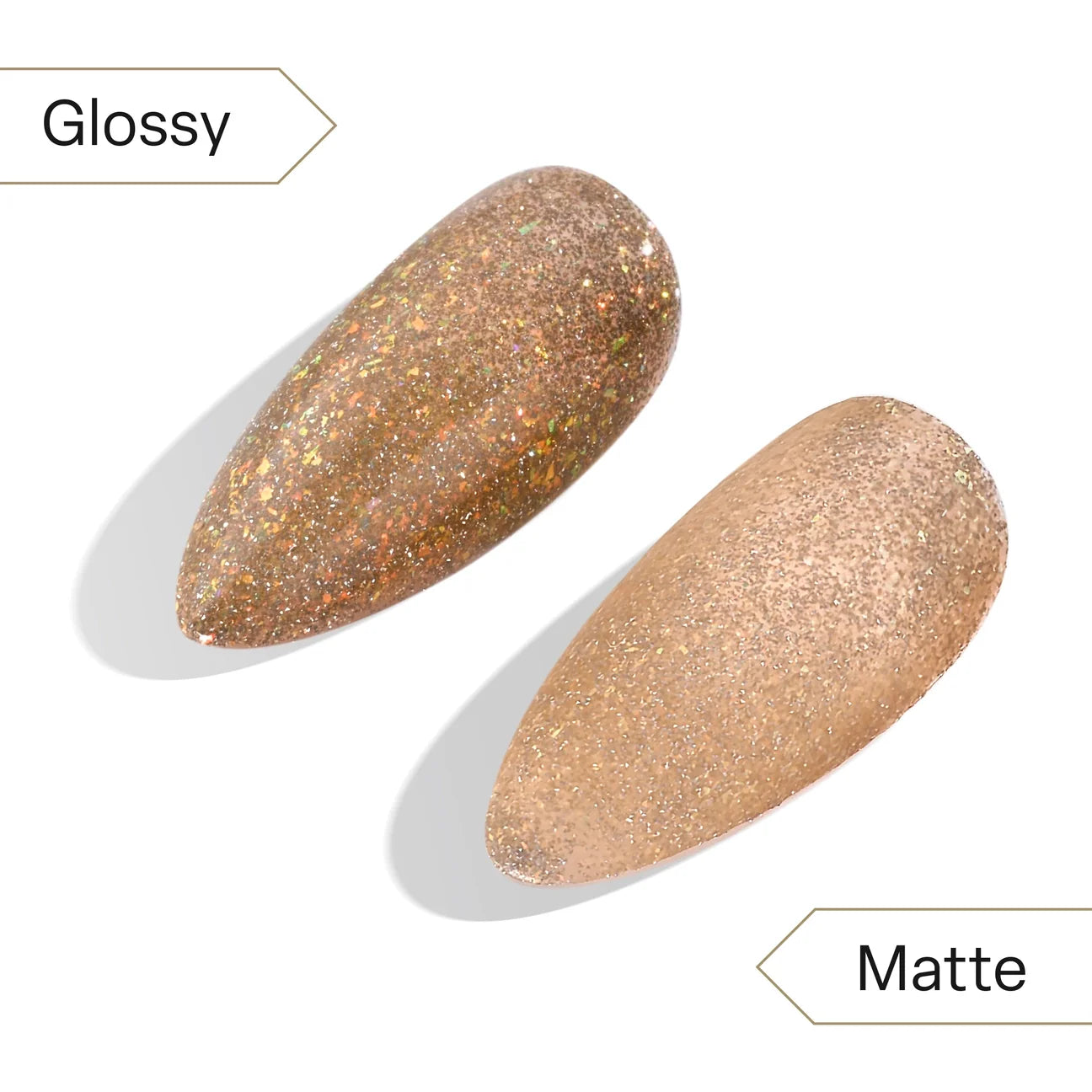 Aprés Astral Gel Polish Flash Glitter - FG03 Thats My Twin Flame