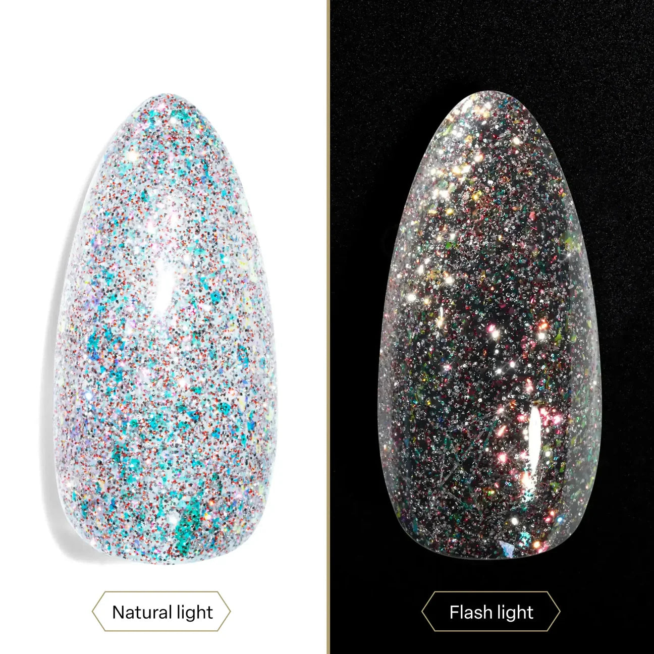 Aprés Astral Gel Polish Flash Glitter - FG05 D.O.B.