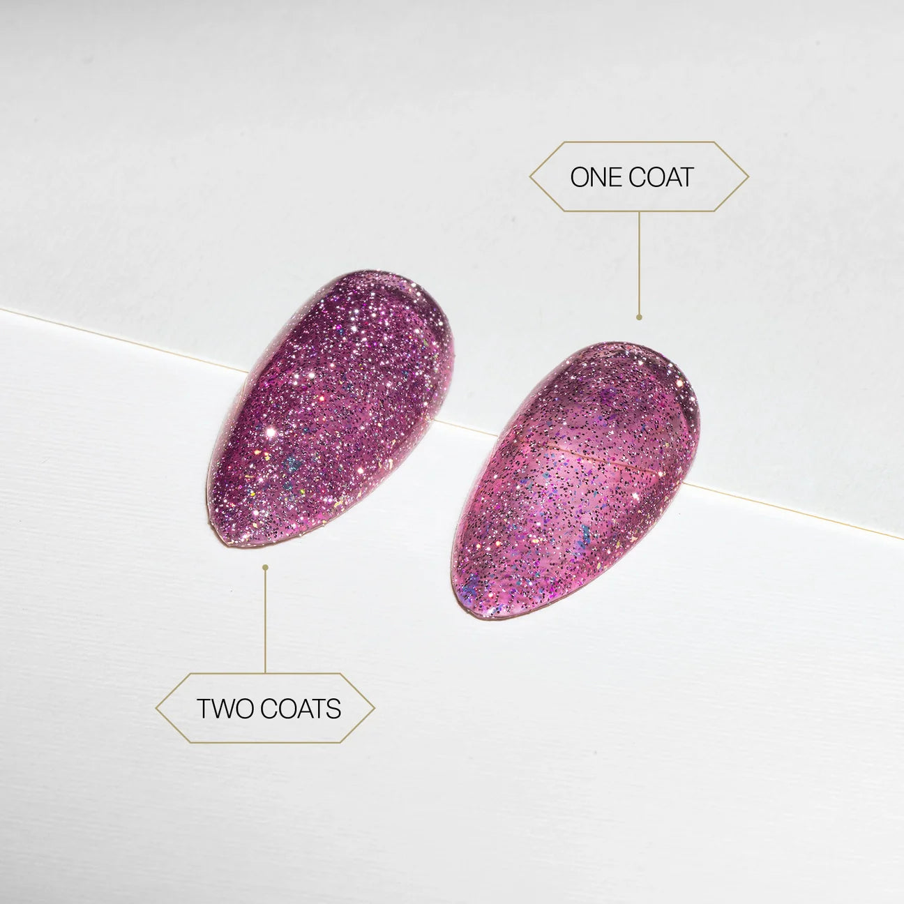 Aprés Astral Gel Polish Flash Glitter - FG08 Sitting Pretty