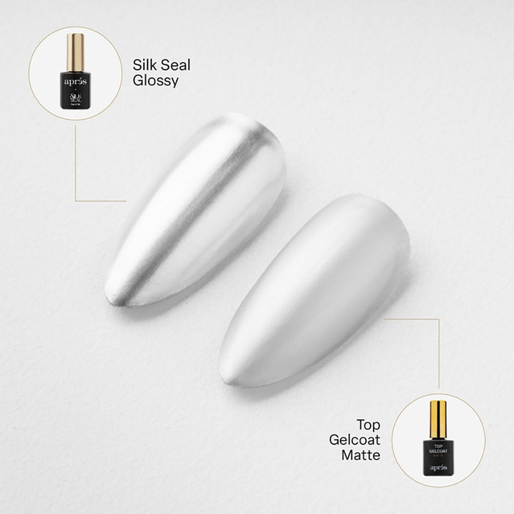 Aprés Silk Cover 0.5 oz/15ml - #801 Silver Screeen