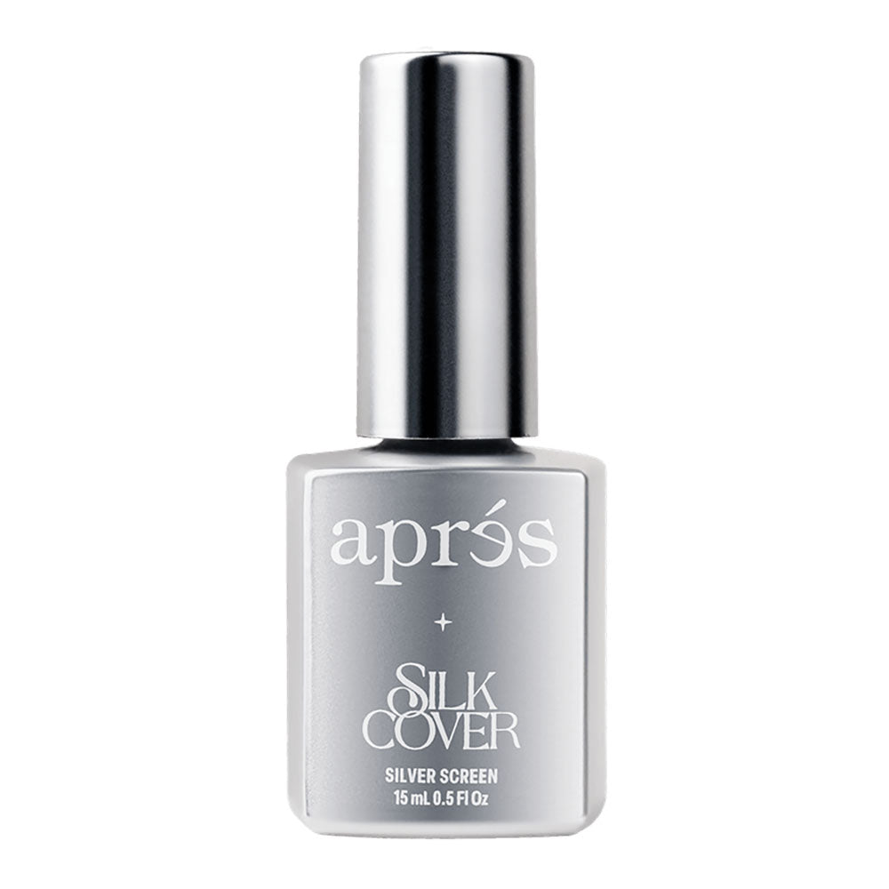 Aprés Silk Cover 0.5 oz/15ml - #801 Silver Screeen