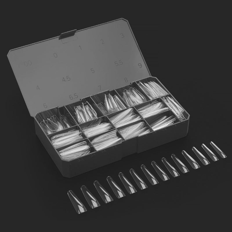 Aprés Gel-X Sculpted Soft Gel Tips 600pcs - Coffin XX-Long