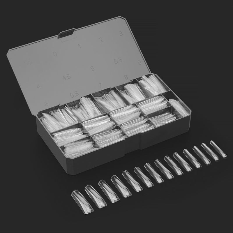 Aprés Gel-X Sculpted Soft Gel Tips 600pcs - Square X-Long