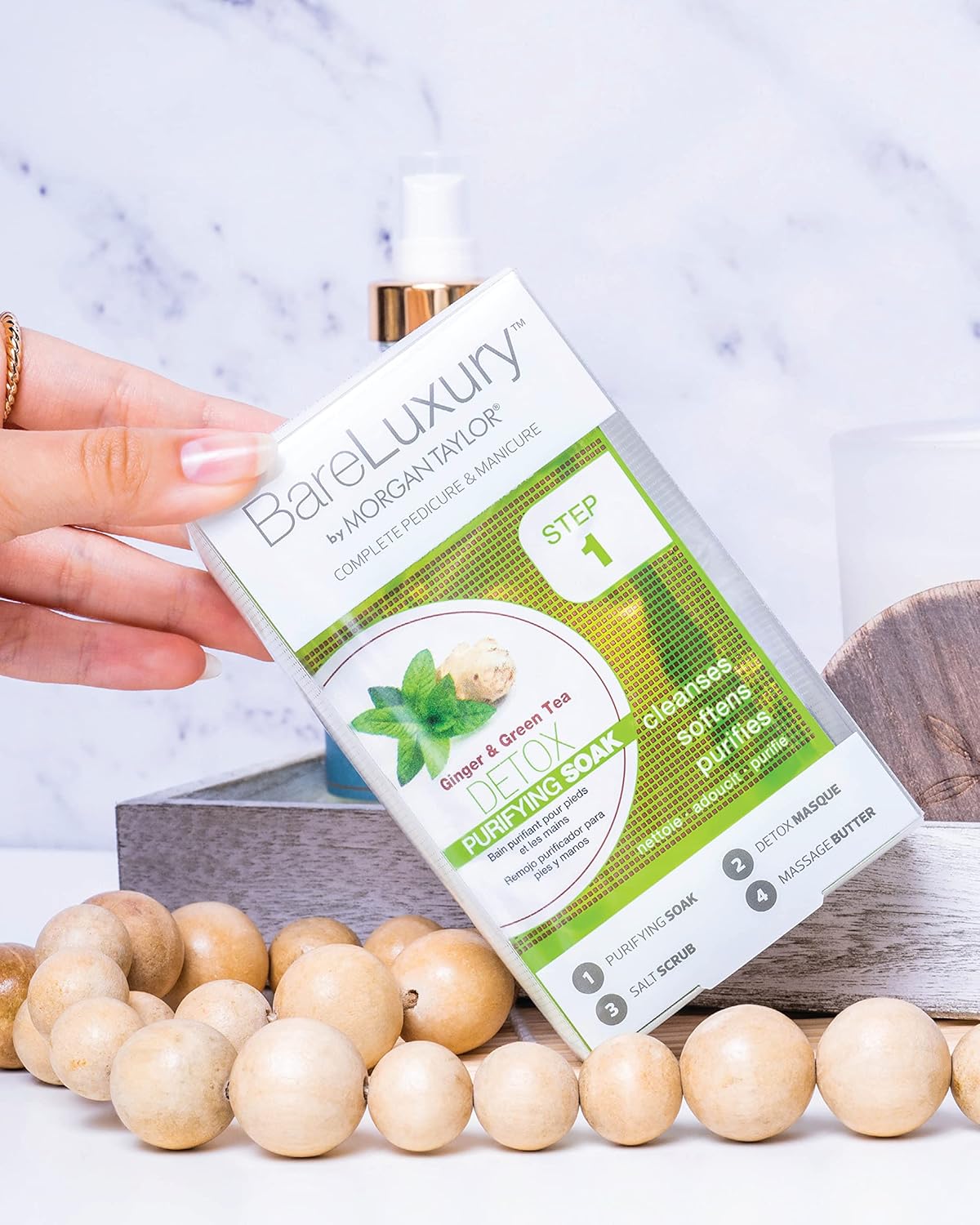Morgan Taylor Bare Luxury Treatments Ginger & Green Tea
