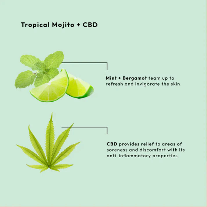BCL SPA Tropical Mojito 4 in 1 Pedicure Set