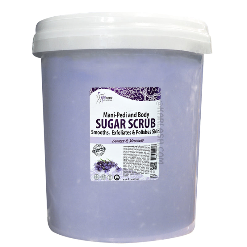 SPA REDI Sugar Scrub Lavender & Wildflower Bucket (5 gallon size)