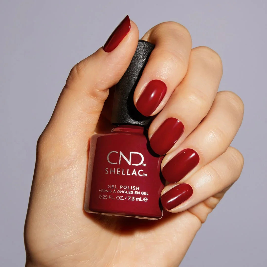 CND Shellac Gel Polish Cherry Apple 0.25 oz