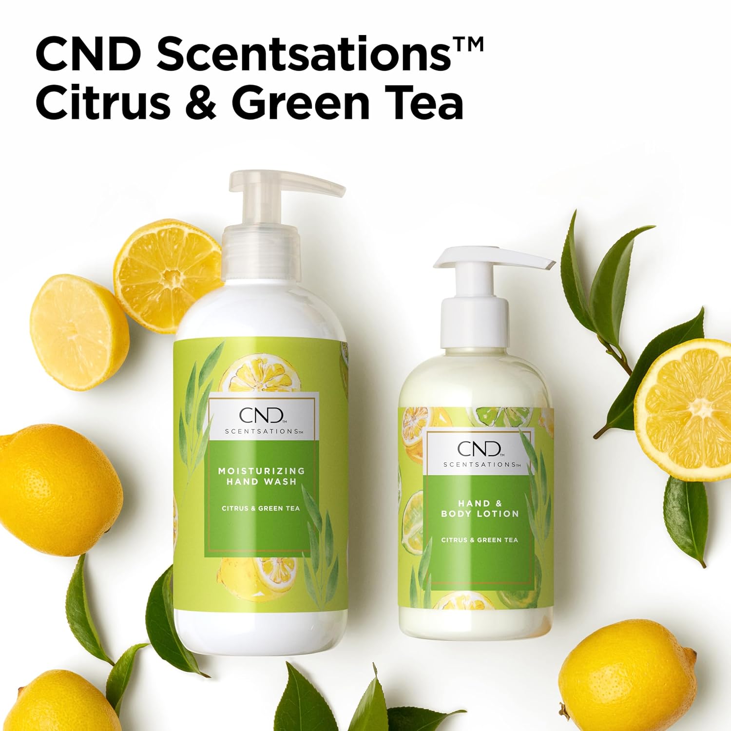 CND Scentsations Hand & Body Lotion Citrus & Green Tea 8.3 oz