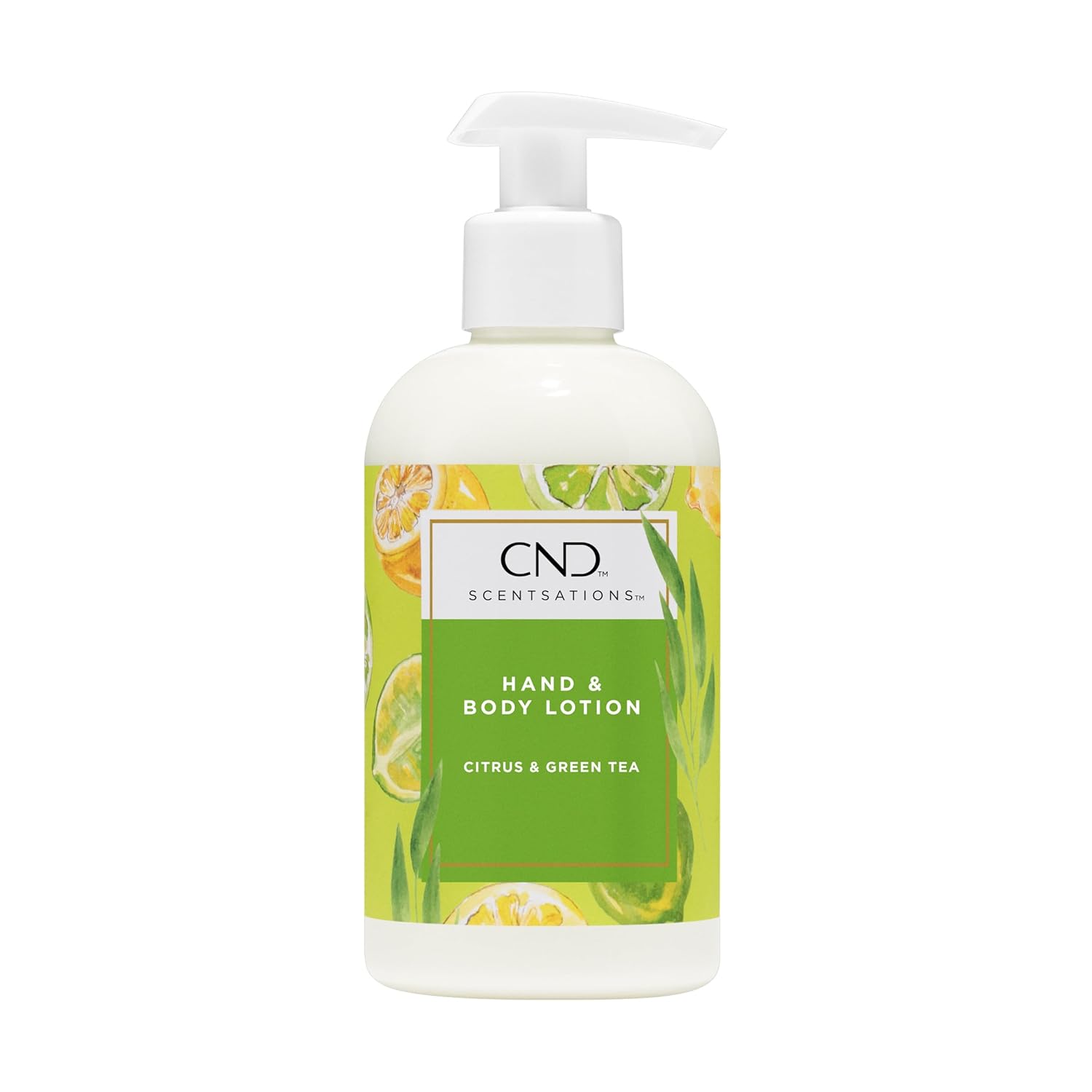 CND Scentsations Hand & Body Lotion Citrus & Green Tea 8.3 oz