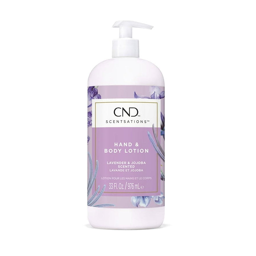 CND Scentsations Hand & Body Lotion Lavender & Jojoba 33 oz