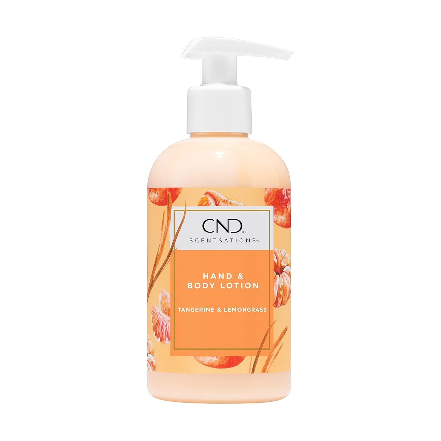CND Scentsations Hand & Body Lotion Tangerine Lemongrass 8.3 oz