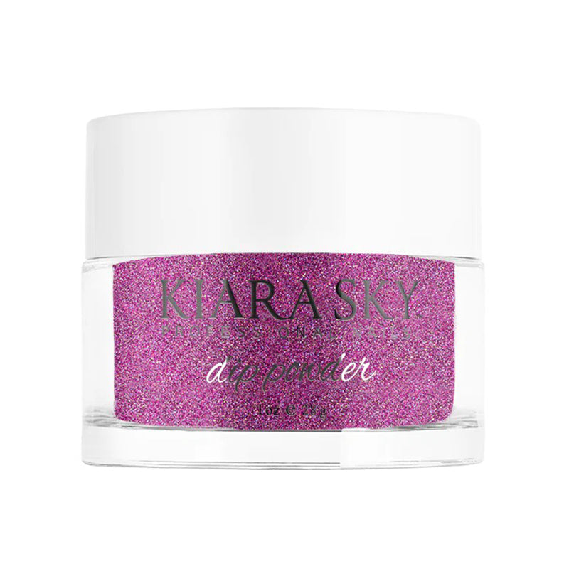 Kiara Sky Dip Powder D430 Purple Spark 1oz