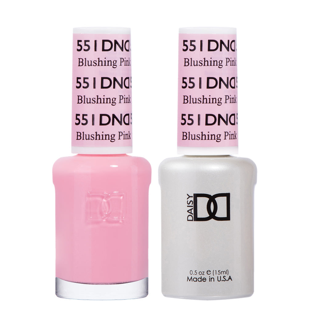 DND Matching Polish Set Gel & Lacquer 551 Blushing Pink
