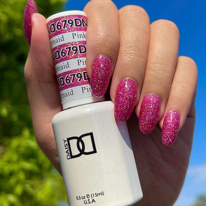 DND Matching Polish Set Gel & Lacquer 679 Pink Mermaid