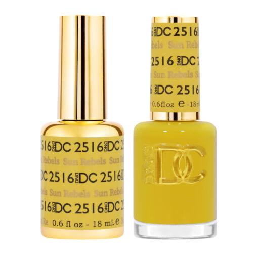 DND DC Matching Polish Set Gel & Lacquer #2516 Sun Rebels