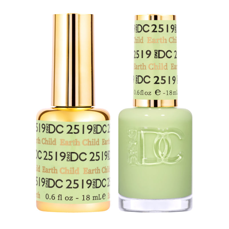 DND DC Matching Polish Set Gel & Lacquer #2519 Earth Child