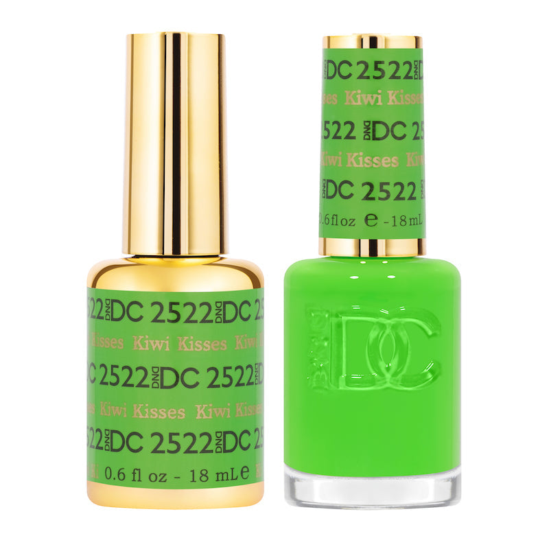 DND DC Matching Polish Set Gel & Lacquer #2522 Kiwi Kisses