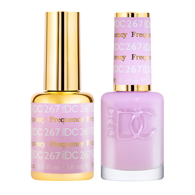 DND DC Matching Polish Set Gel & Lacquer #267 Frequency
