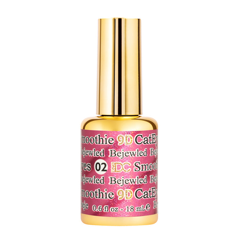 DND DC Cat Eye 9D Gel Polish #02 Bejeweled