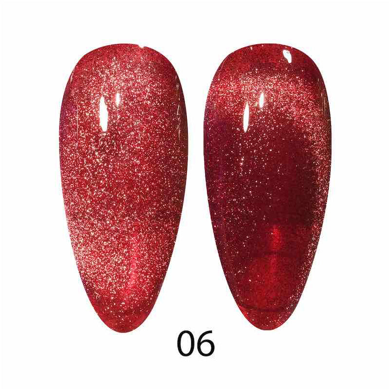 DND DC Cat Eye 9D Gel Polish  #06 Wine N’ Lust