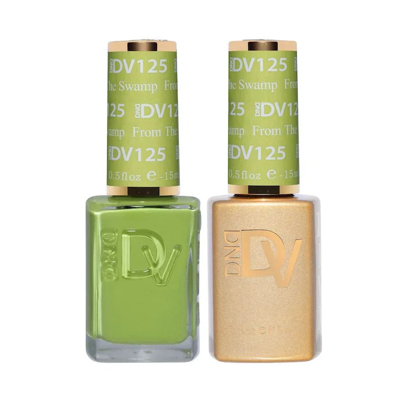DND Diva Matching Polish Set Gel & Lacquer - #125 From the Swamp