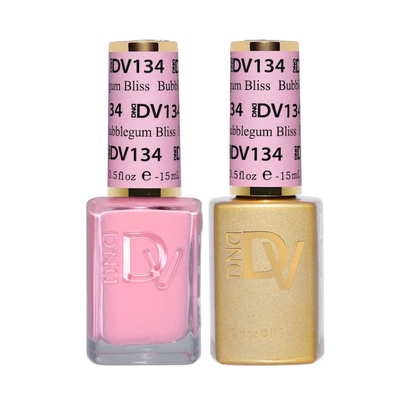 DND Diva Matching Polish Set Gel & Lacquer - #134 Bubblegum Bliss