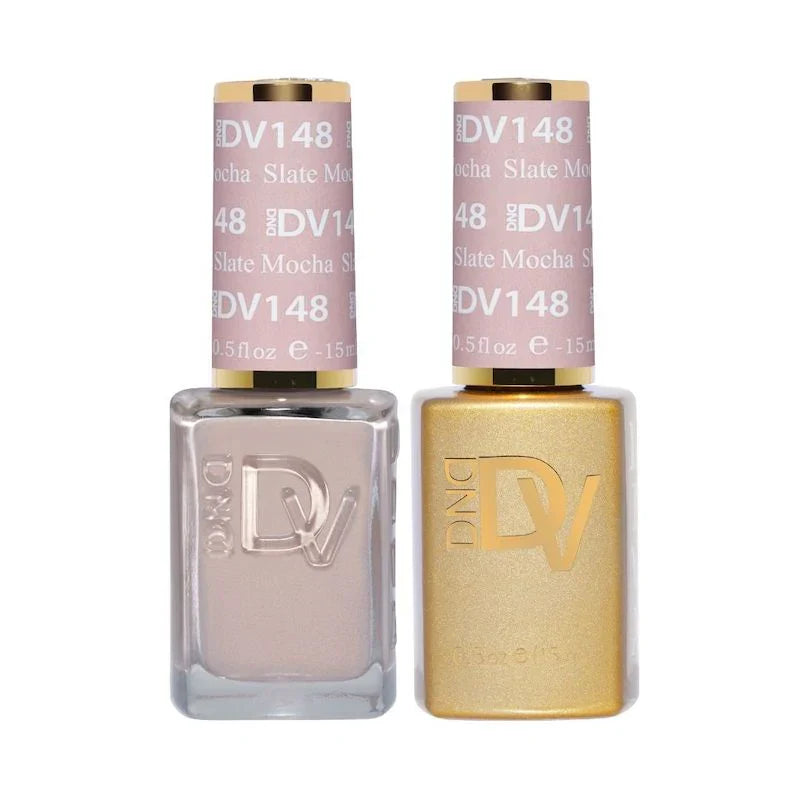 DND Diva Matching Polish Set Gel & Lacquer - #148 Slate Mocha