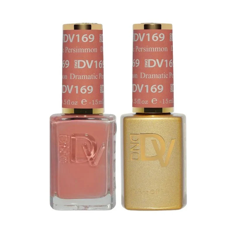 DND Diva Matching Polish Set Gel & Lacquer - #169 Dramatic Persimmon