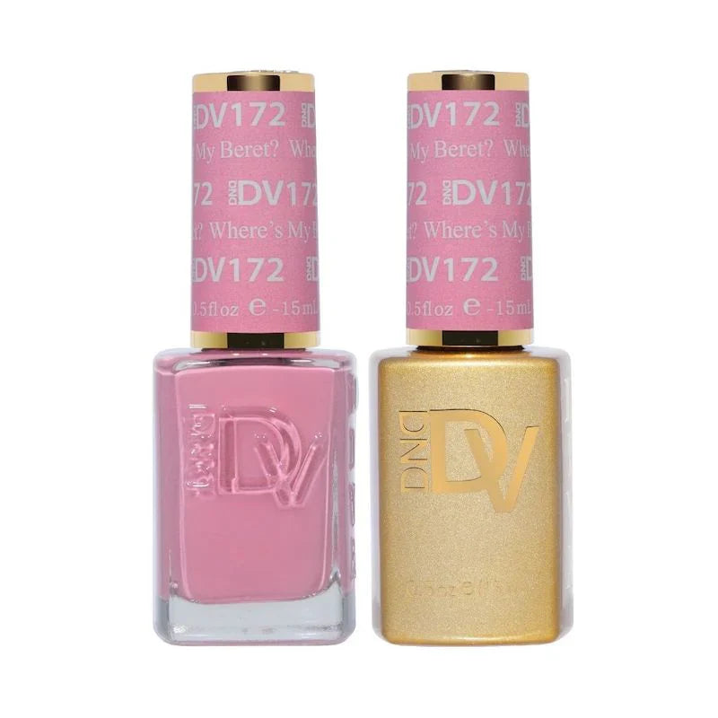 DND Diva Matching Polish Set Gel & Lacquer - #172 Where’s My Beret?