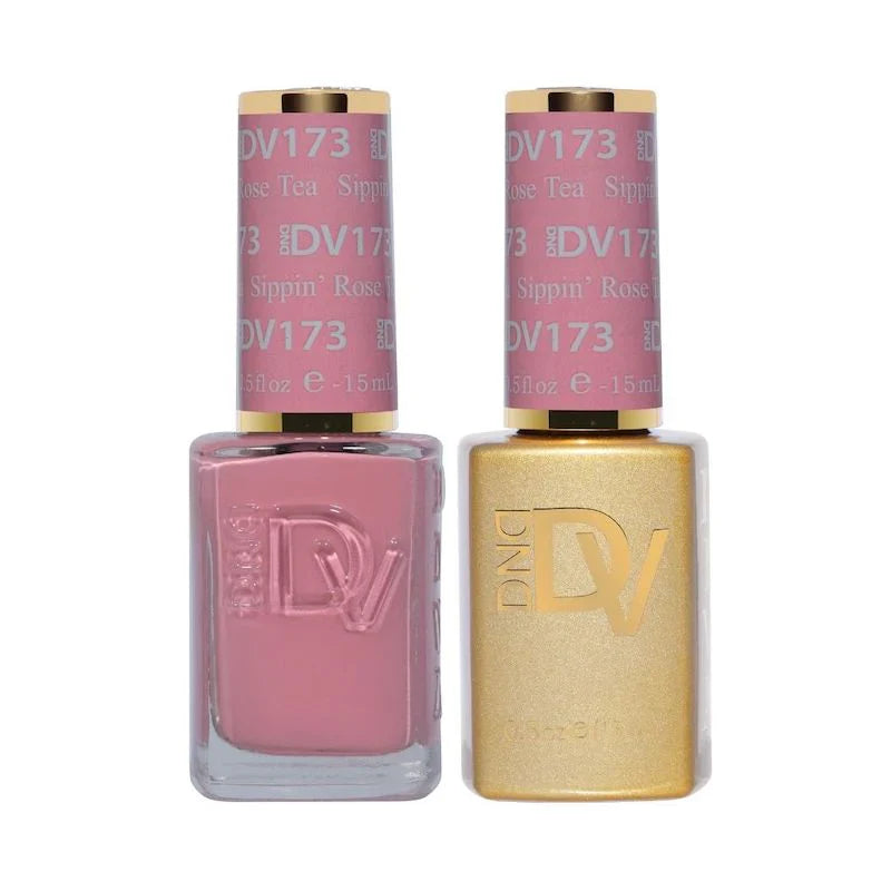 DND Diva Matching Polish Set Gel & Lacquer - #173 Sippin’ Rose Tea