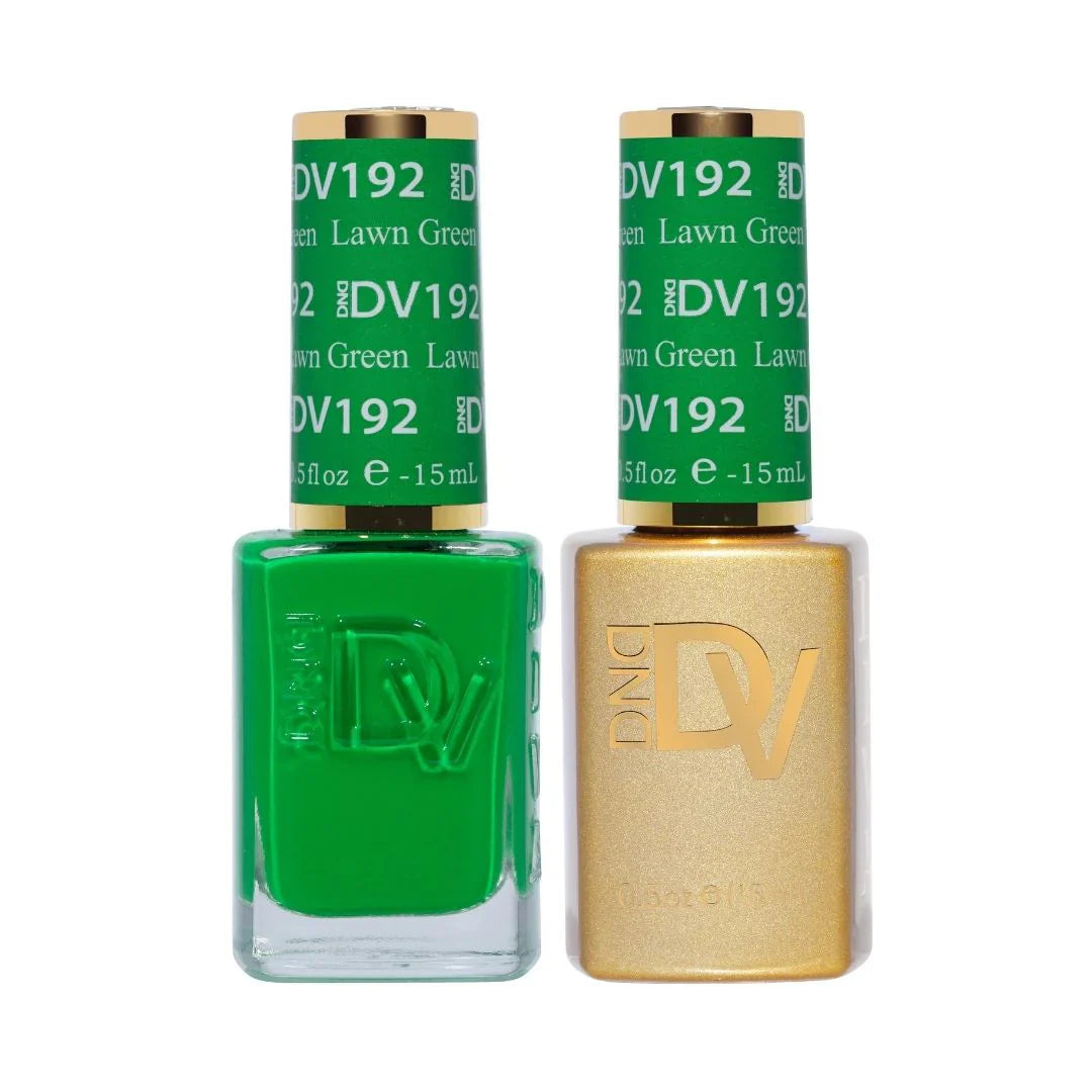 DND Diva Matching Polish Set Gel & Lacquer - #192 Lawn Green