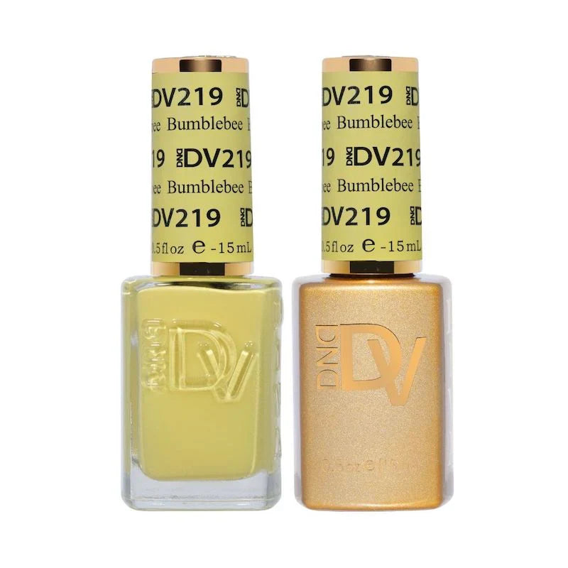 DND Diva Matching Polish Set Gel & Lacquer - #219 Bumblebee