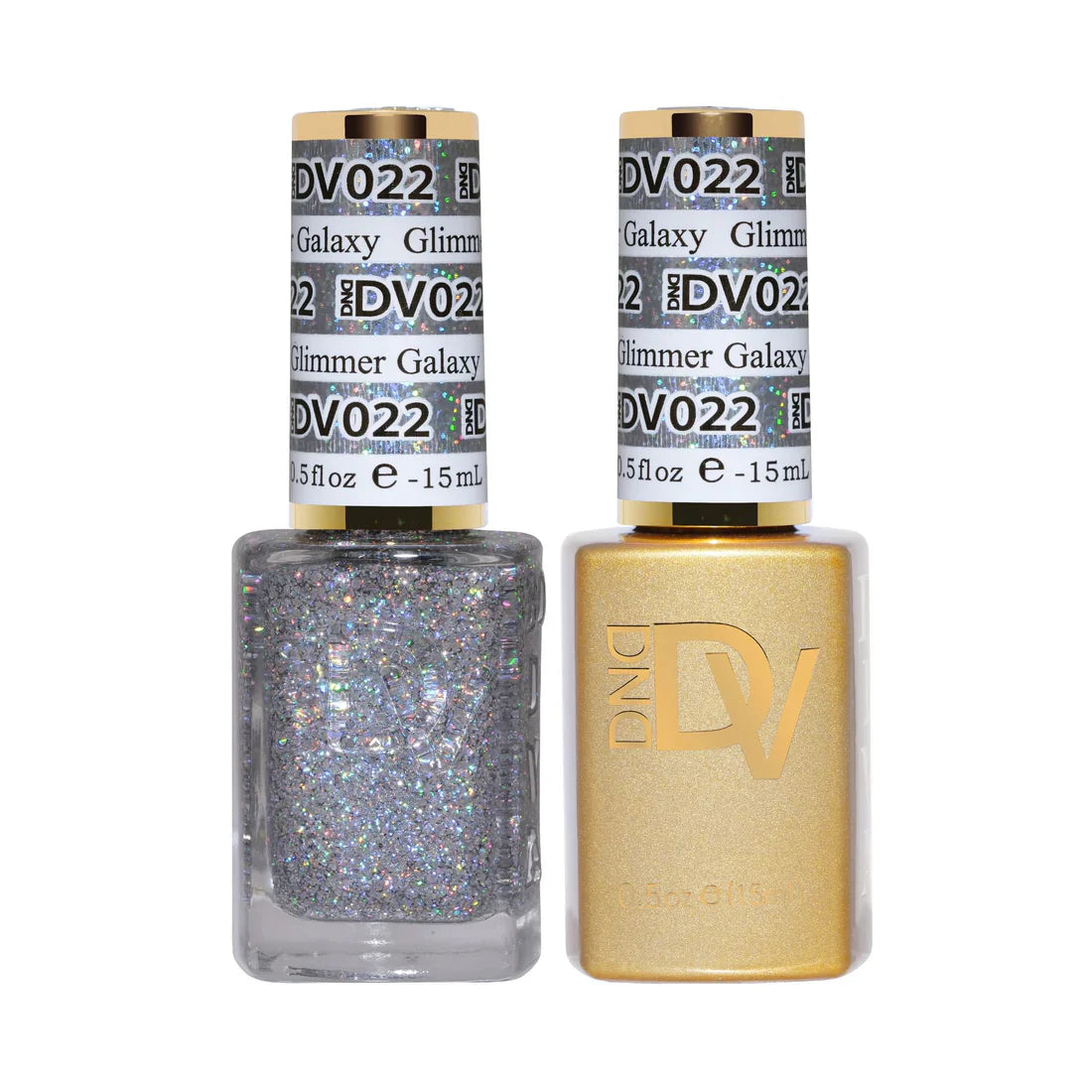 DND Diva Matching Polish Set Gel & Lacquer - #22 Glimmer Galaxy
